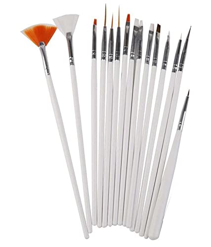 Professional Acrylic Nail Art Brush Set - 10PCS Nail Design Painting Tools with Fine Tips for Gel Polish, DIY Manicure & Nail Extension - Perfect for Salon, Home Use & Gift Giving
