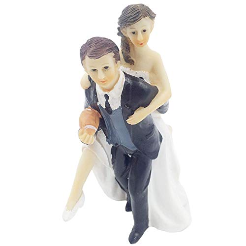 Rugby Playing Bride and Groom