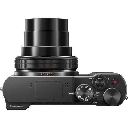 Panasonic LUMIX ZS100 4K Digital Camera 20.1MP 1-Inch Sensor 10X Optical Zoom Point and Shoot Camera with WiFi & 4K Video - Perfect for Travel Photography, Vlogging, and Everyday Use [Black]