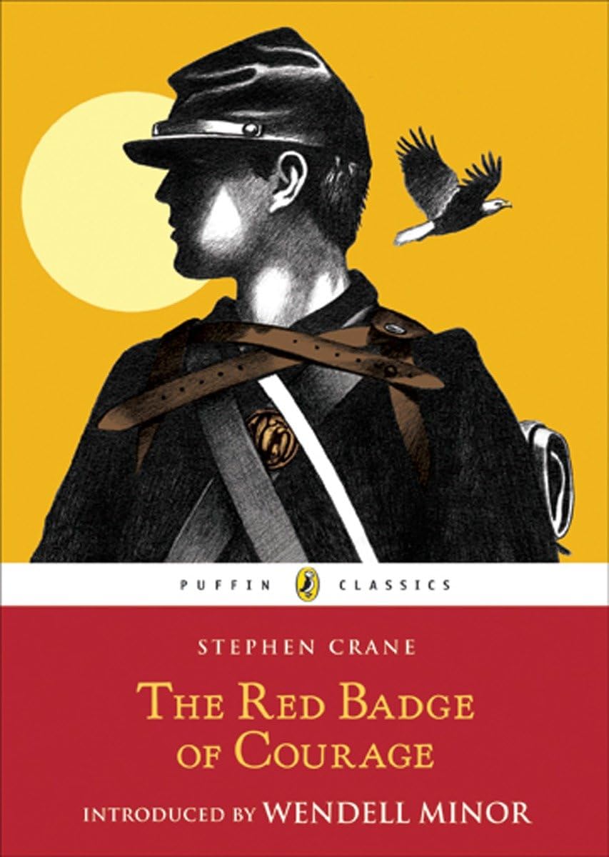 The Red Badge of Courage by Stephen Crane - Puffin Classics Edition | Classic American Civil War Novel for Students & Literature Lovers | Perfect for Book Clubs, Classroom Reading & Historical Fiction Fans