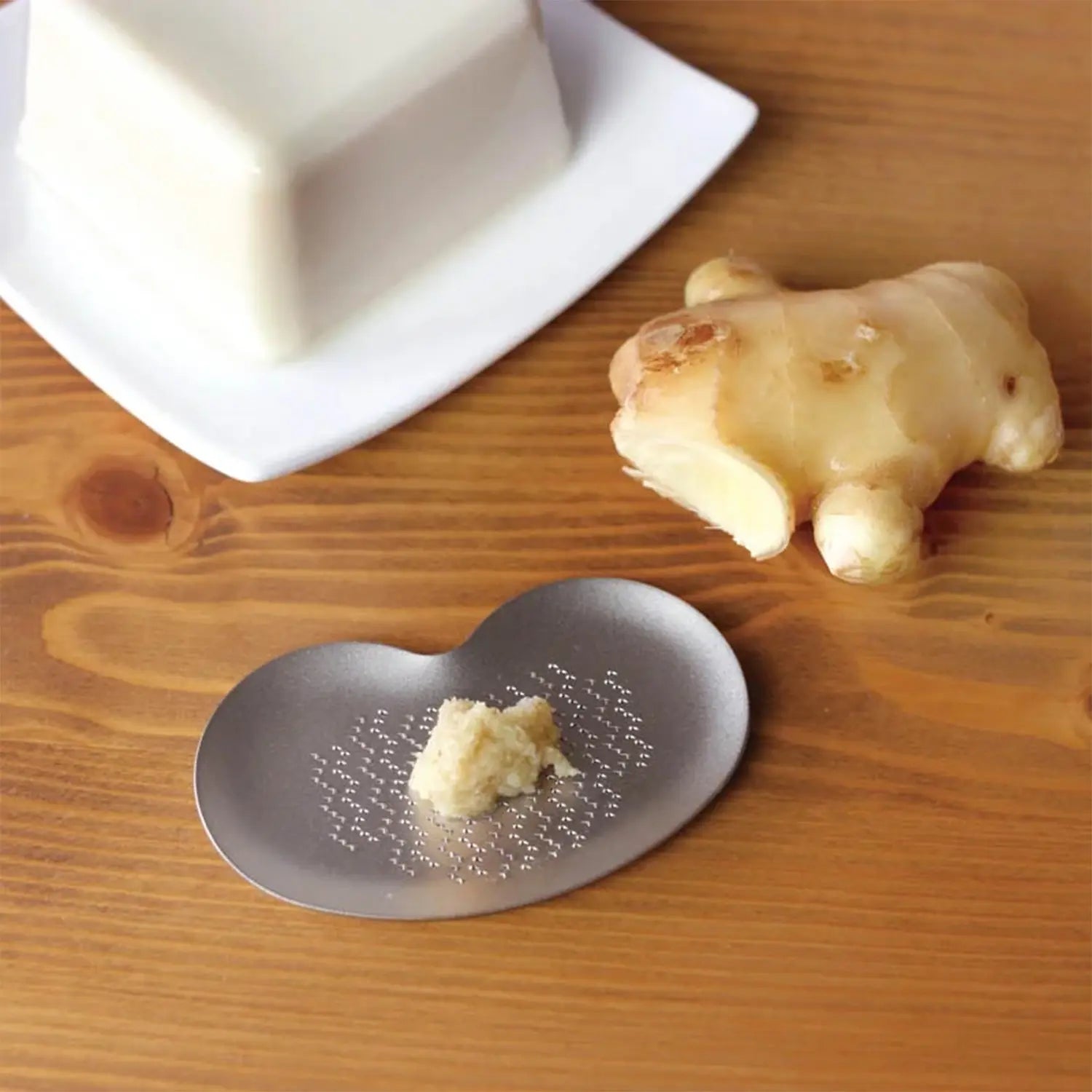 Premium Asahi Kasumi Titanium Kitchen Grater - Ultra Sharp Stainless Steel Blade for Cheese, Garlic, Ginger & Spices - Perfect for Cooking, Baking & Garnishing Dishes