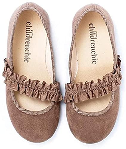Stylish Mary Jane Shoes for Girls with Elastic Straps - Comfortable School, Party & Wedding Shoes (Toddler/Little Kid/Big Kid Sizes) - Perfect for Dressy Occasions & Everyday Wear