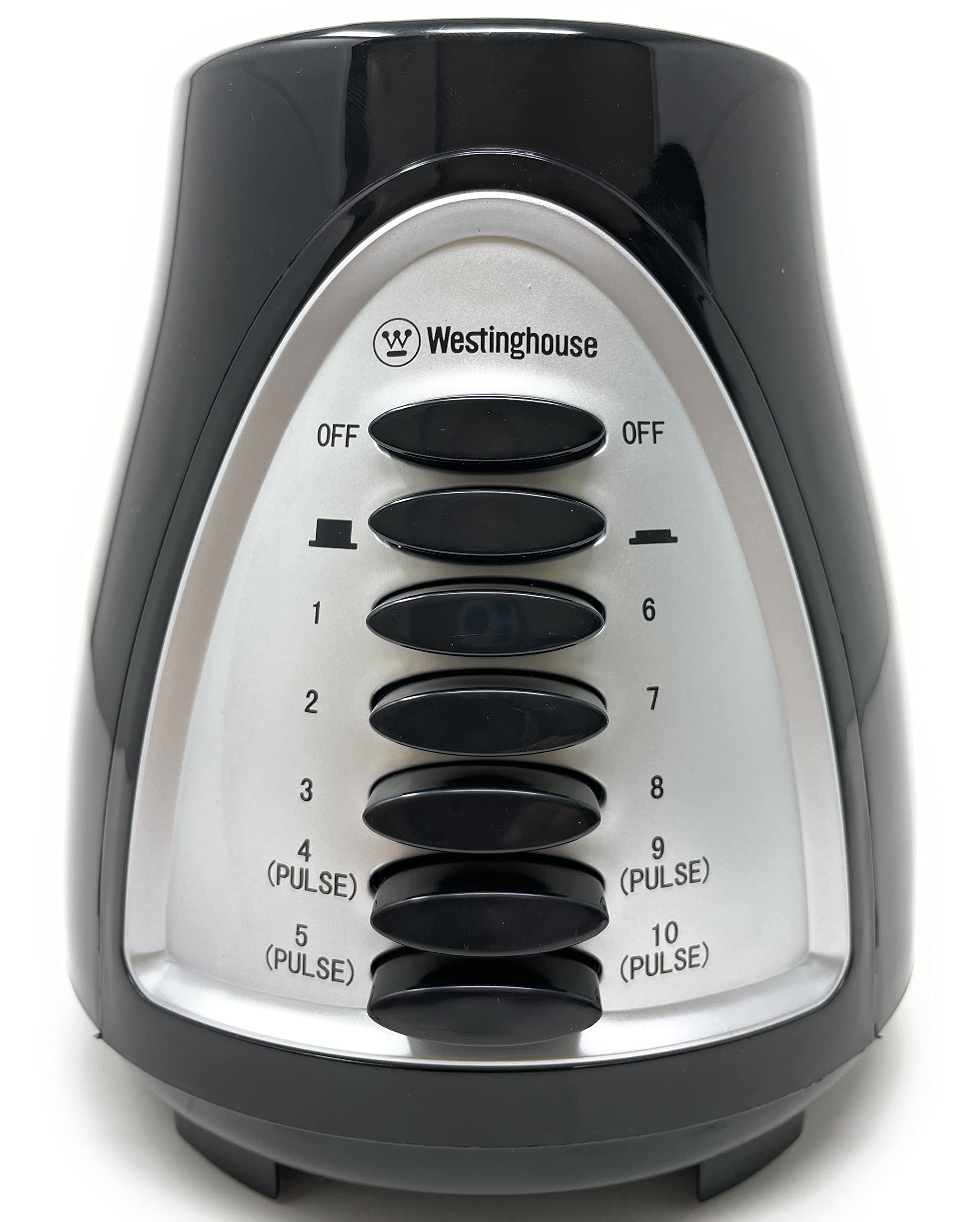 Westinghouse 220-240V Blender WKBE1008BA - 1.5L Glass Jar, 10-Speed & Pulse Function, Stainless Steel Blade - Perfect for Smoothies, Juices & Food Prep (Not for Use in USA)