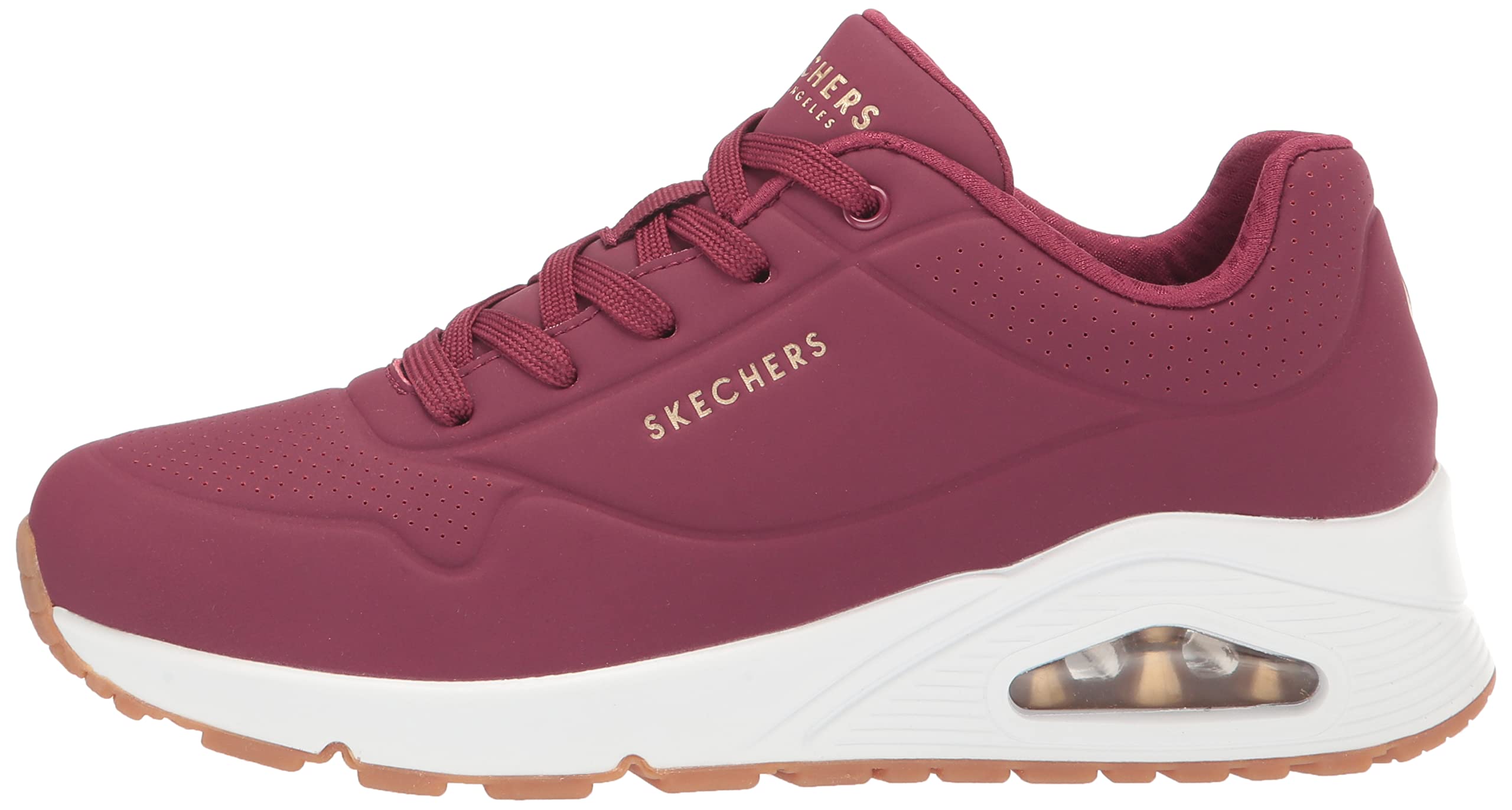 Skechers Women's Street Uno Stand on Air Sneakers - Wide Width Comfortable Walking Shoes for Casual Wear & Outdoor Activities