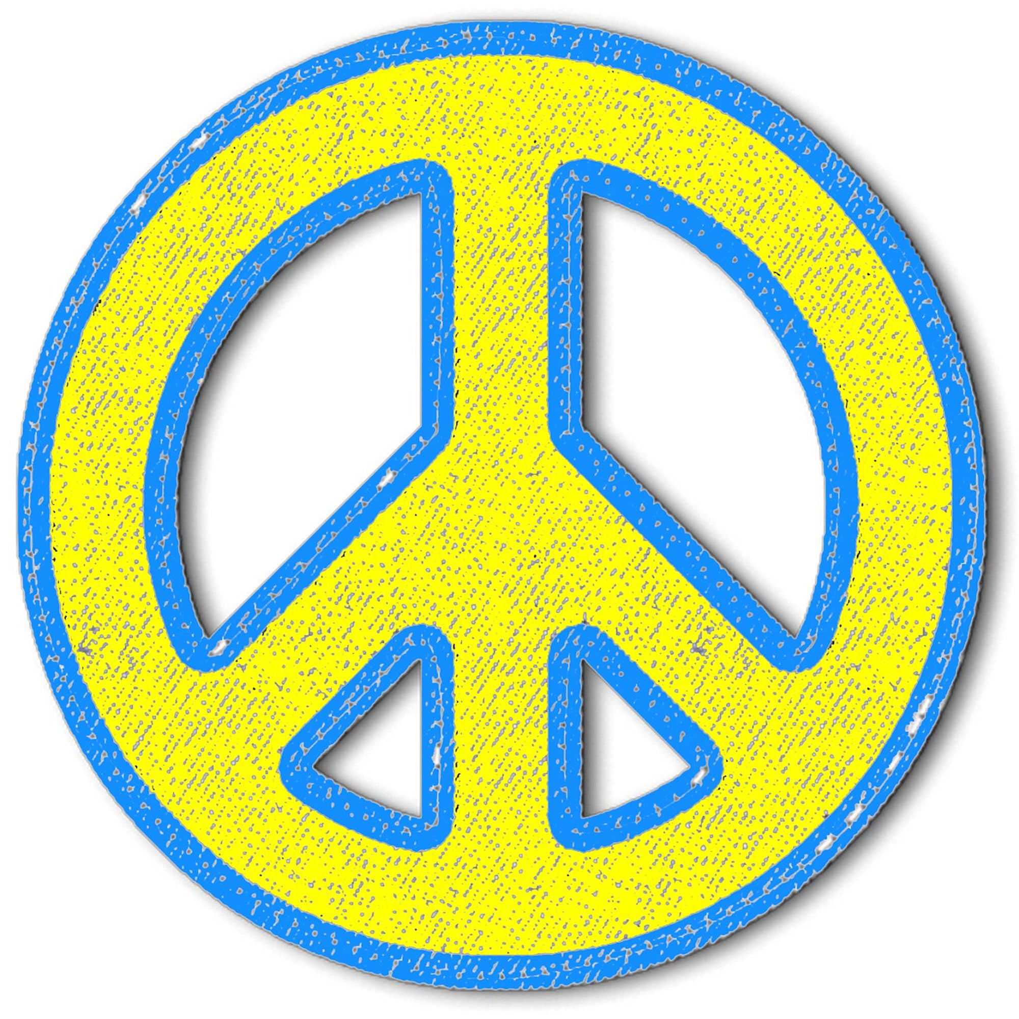 Ukraine Flag Stickers - 50 Pack Rectangle Ukrainian Pride & Peace Symbols - Perfect for Laptops, Cars, Notebooks & Gifts