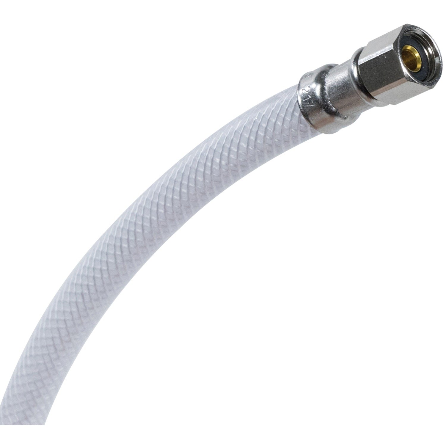 Certified Appliance Accessories Ice Maker Water Line - 15ft Polyester-Reinforced PVC Tubing for Refrigerators (White) - Perfect for Home, Office, and Commercial Use