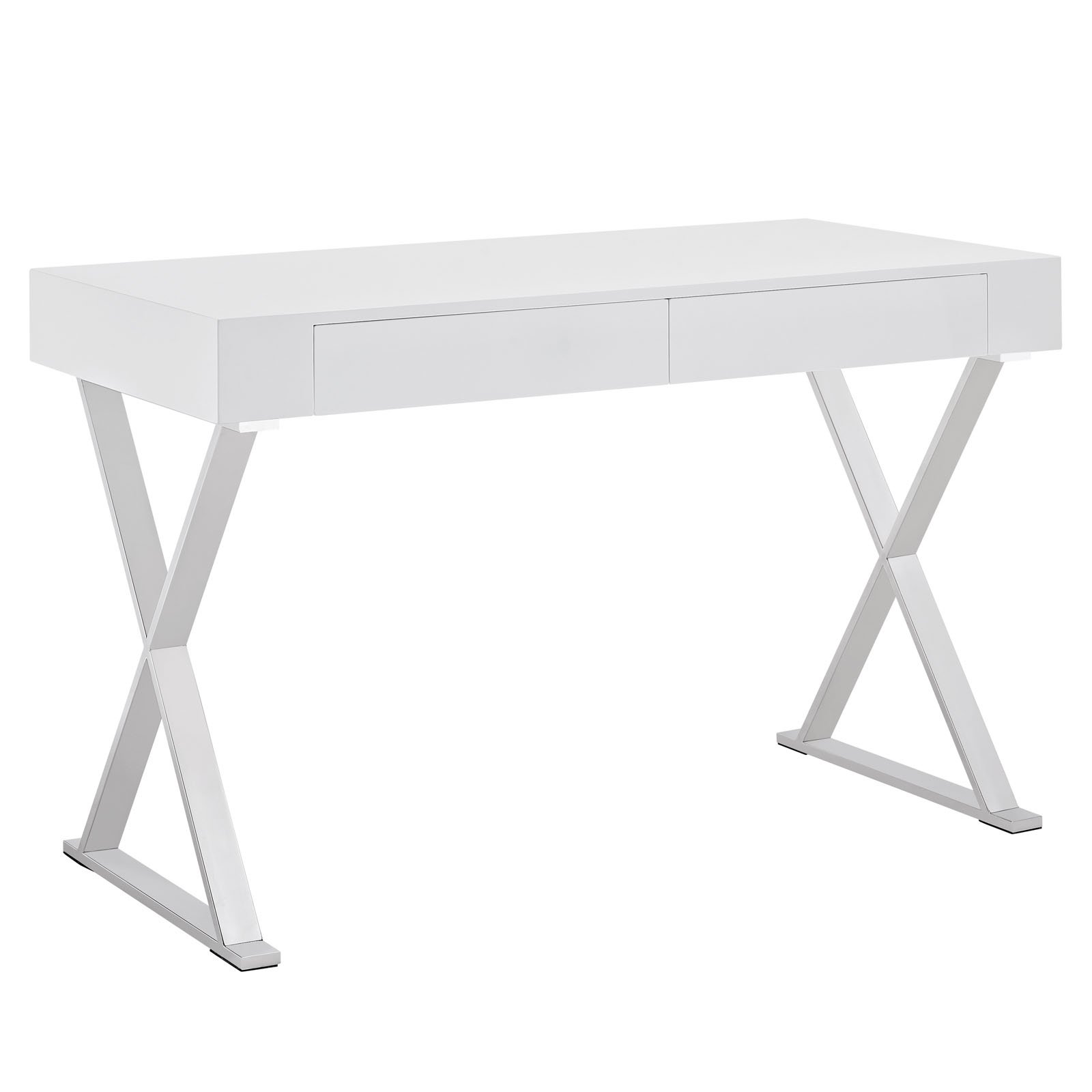 Modway White Office Desk - Modern Workspace Solution