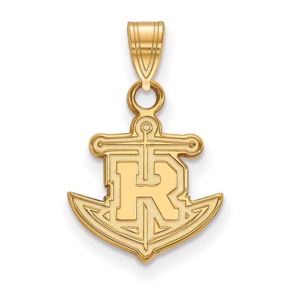 14k Yellow Gold Rollins College Small Pendant Necklace - Elegant Jewelry Gift for Graduation, Birthday & Special Occasions
