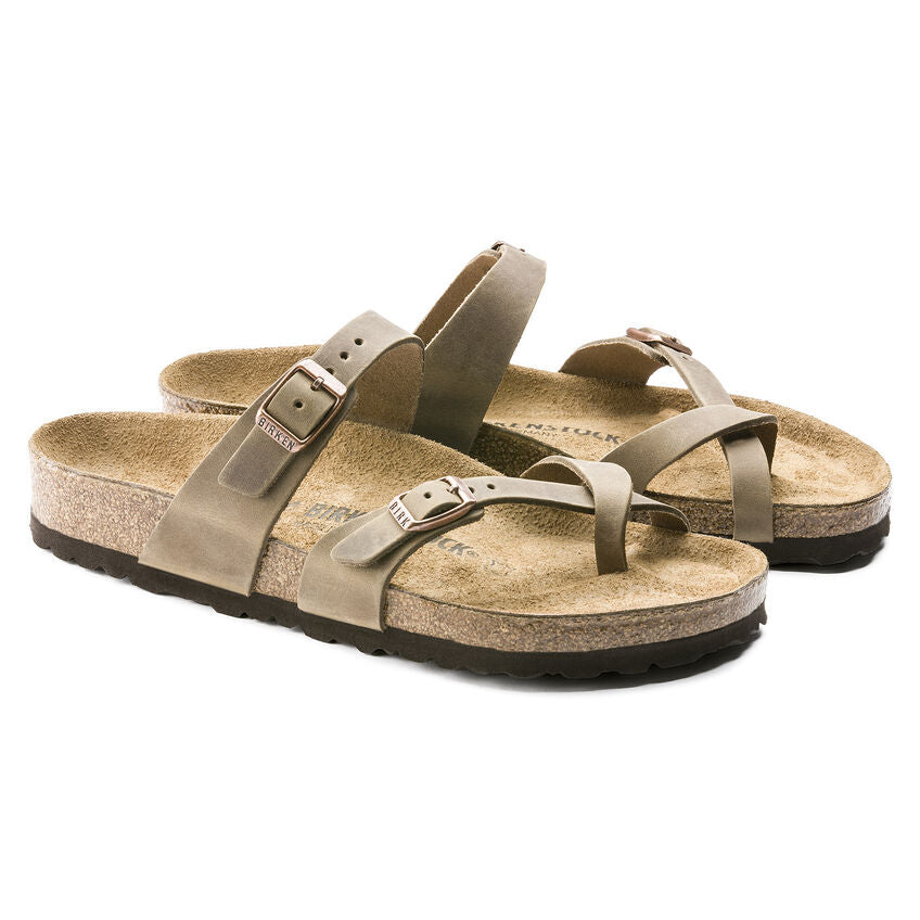 Birkenstock Mayari FL Sandals - Tobacco Brown (Size R) 1011433 | Comfortable & Stylish for Women | Perfect for Casual Wear, Beach, and Outdoor Activities