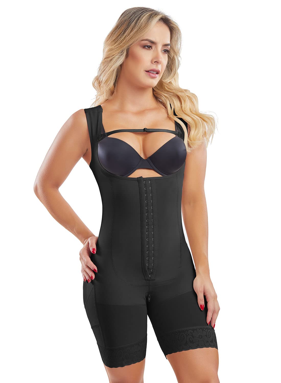 FAJAMIA 0060 Colombian Shapewear for Women - Postpartum & Post Surgery Compression Garment - Waist Trainer & Body Shaper - Slimming & Tummy Control - Perfect for Recovery, Workouts & Special Occasions