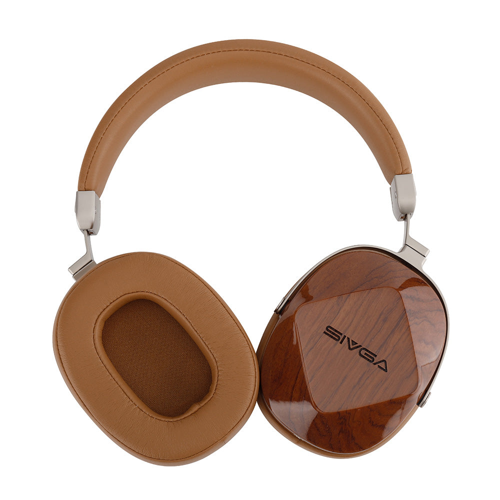 Sivga Oriole Closed Back Over Ear Headphones - Premium Wooden Headphones with 50mm Drivers, Hi-Fi Sound for Home & Studio Use (Open Box) - Perfect for Music Lovers, Audiophiles & Gaming Enthusiasts