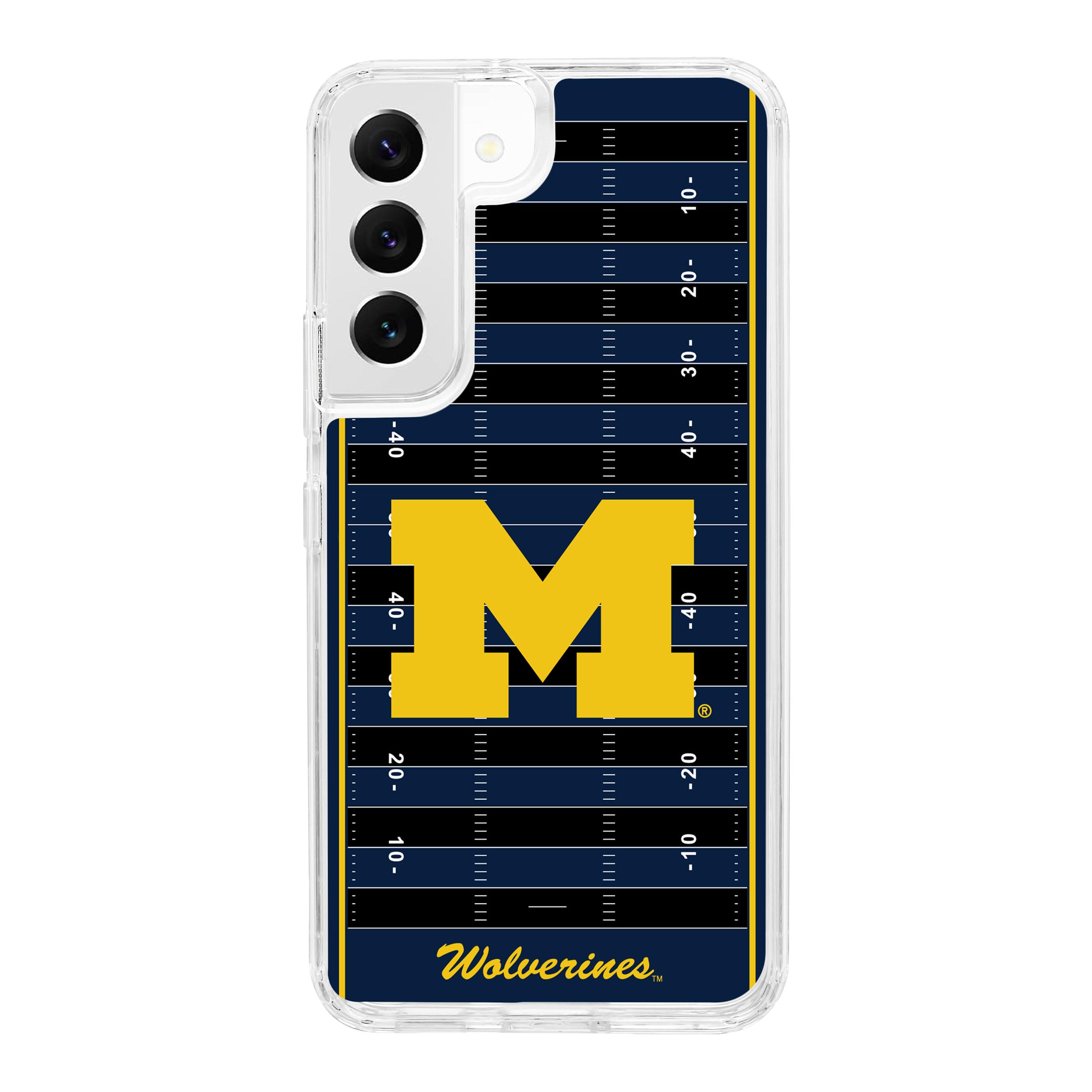 Michigan Wolverines HD Phone Case for Samsung Galaxy S21 - Durable Affinity Bands Design | Perfect for Game Day & School Spirit