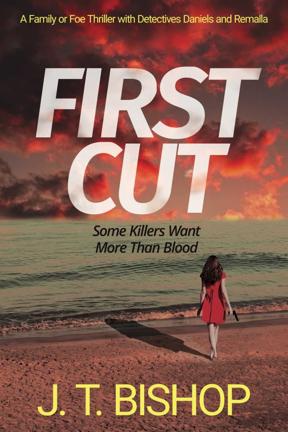First Cut: A Suspense Novel - Book 1 in Detectives Daniels & Remalla Series | Crime Thriller, Mystery Fiction | Perfect for Mystery Lovers & Book Clubs