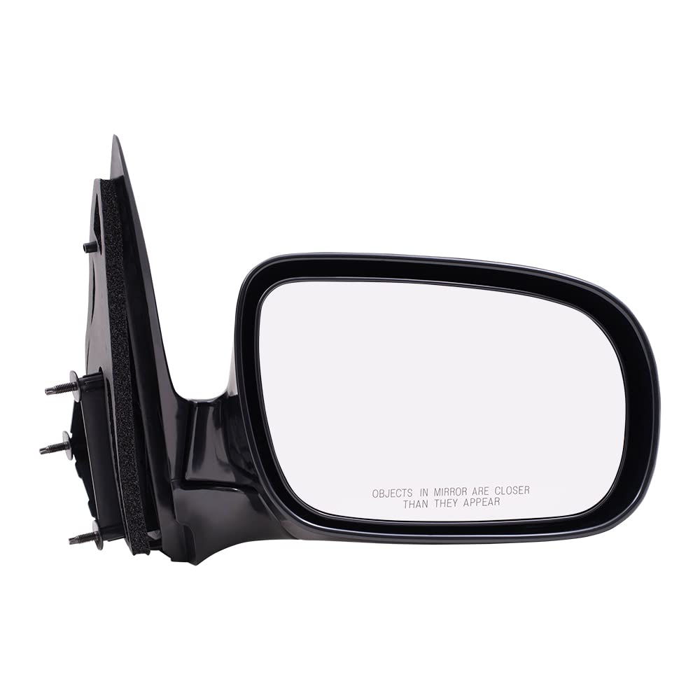 Brock Replacement Power Side Door Mirrors for Chevy Venture, Pontiac Relay, Oldsmobile Silhouette, Montana/SV6, Trans Sport & Uplander Vans - Durable Auto Parts for Safe Driving & Easy Installation