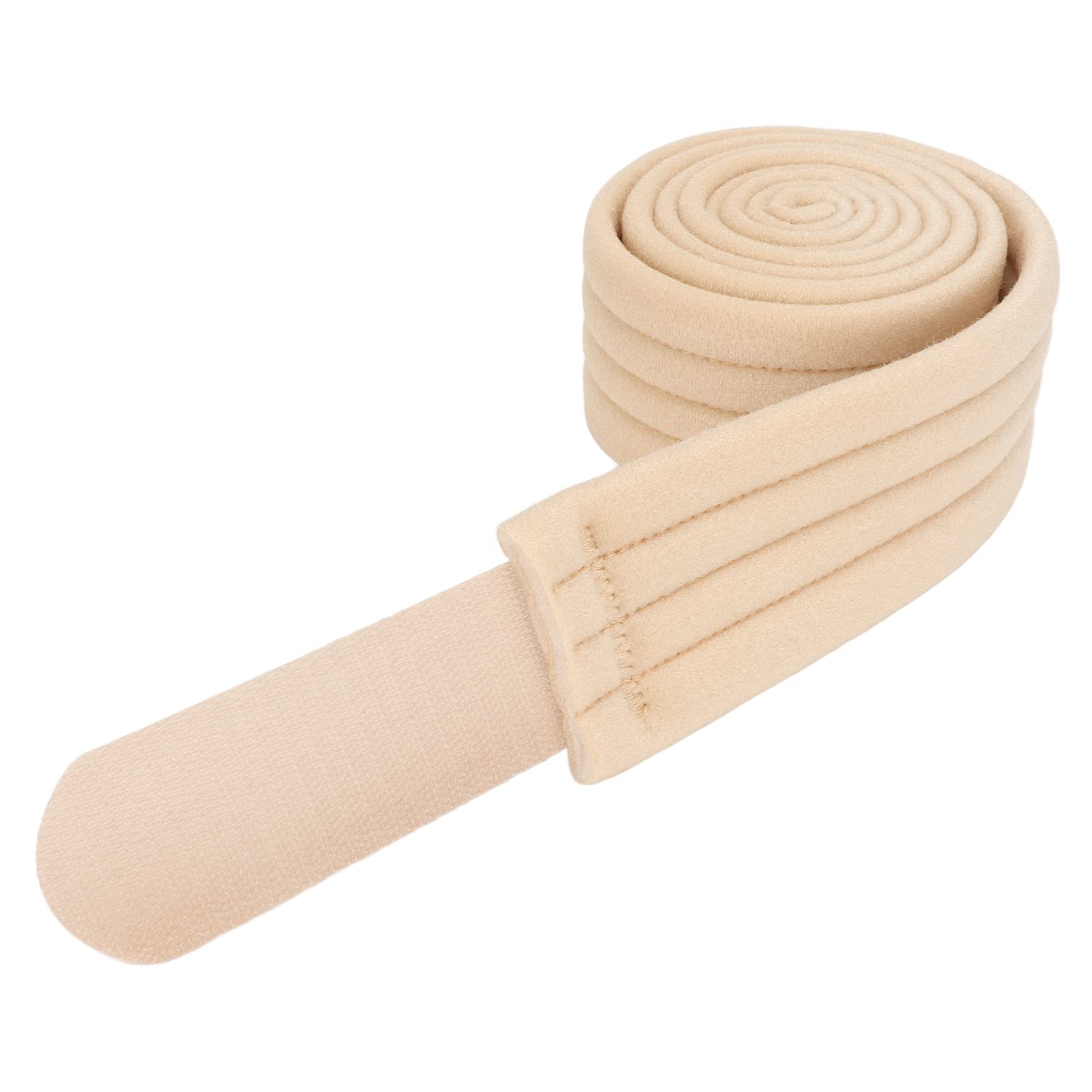 Adjustable Arm Sling Support Strap for Broken & Fractured Bones - Soft Shoulder & Rotator Cuff Immobilizer for Left or Right Arm (Beige) - Ideal for Post-Surgery Recovery, Sports Injuries & Daily Comfort