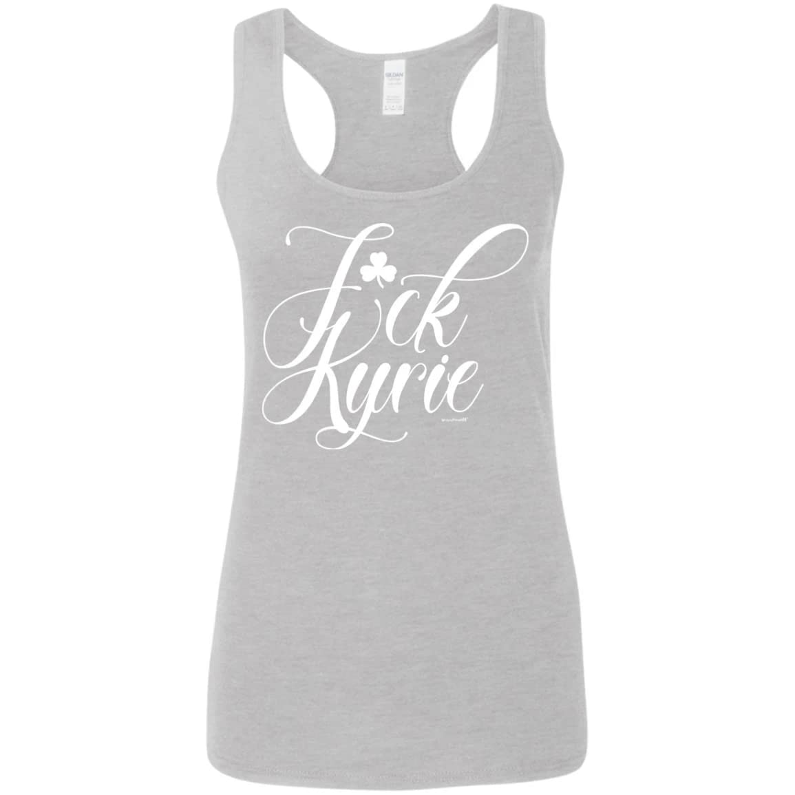 Wicked Pissahh WPC Women's Boston Basketball White Tank Top - Sporty & Stylish for Basketball Games, Gym Workouts & Casual Wear