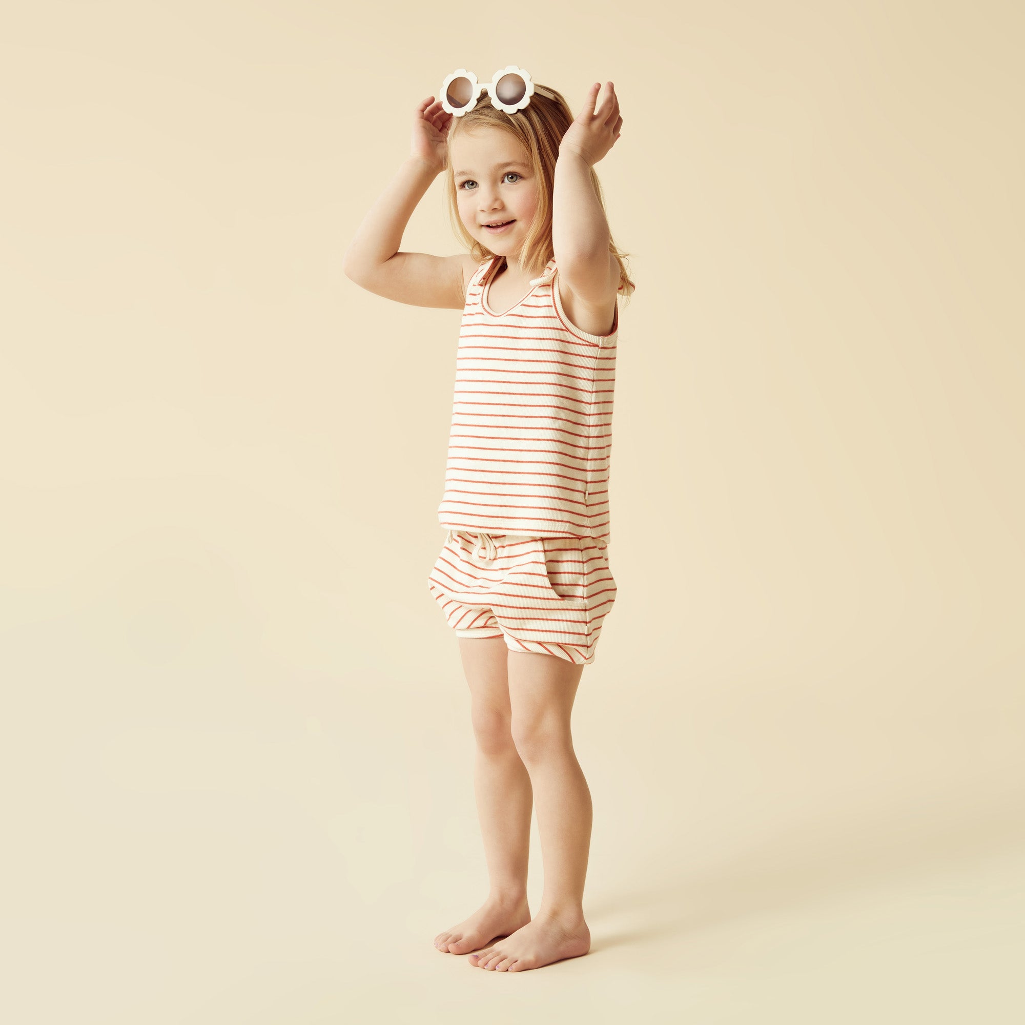 Organic Cotton Bloomer Shorts for Baby Girls | Soft & Breathable Petit Rouge Underwear | Perfect for Playtime, Diaper Covers & Everyday Comfort