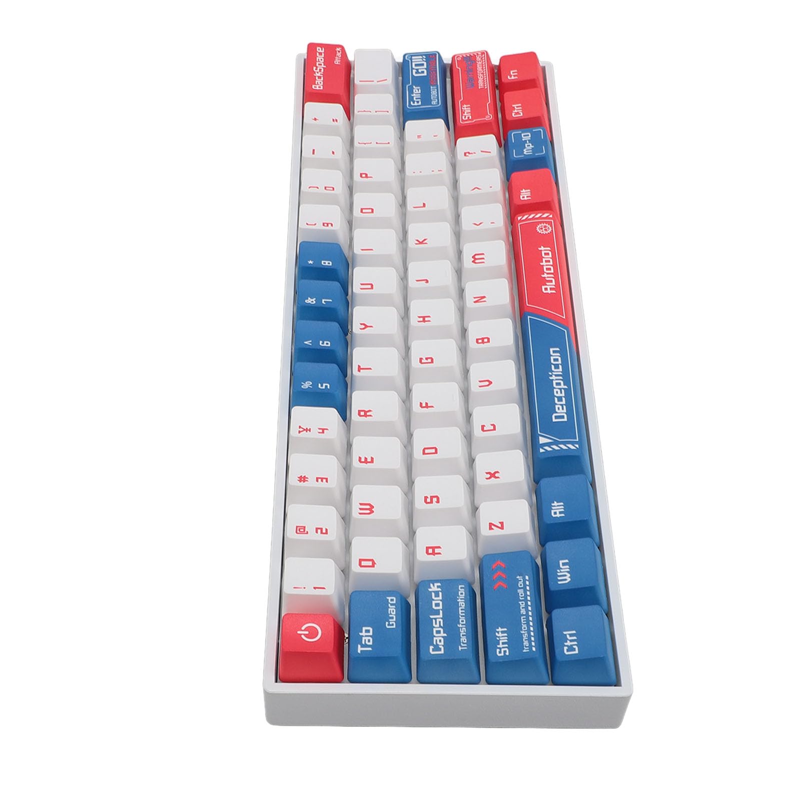 Annadue 60% Mechanical Gaming Keyboard with RGB Backlight - Tri-Mode Connectivity (Bluetooth 5.0/2.4GHz Wireless/USB Wired) - Red Switches for Windows PC/Mac - Compact Wireless Keyboard for Gaming, Office & Home Use