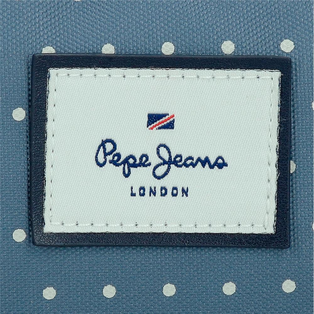 Pepe Jeans Dalma School Backpack for Kids - Adjustable Wide Straps, Front Pocket, Durable Polyester Material - Perfect for School, Travel & Daily Use