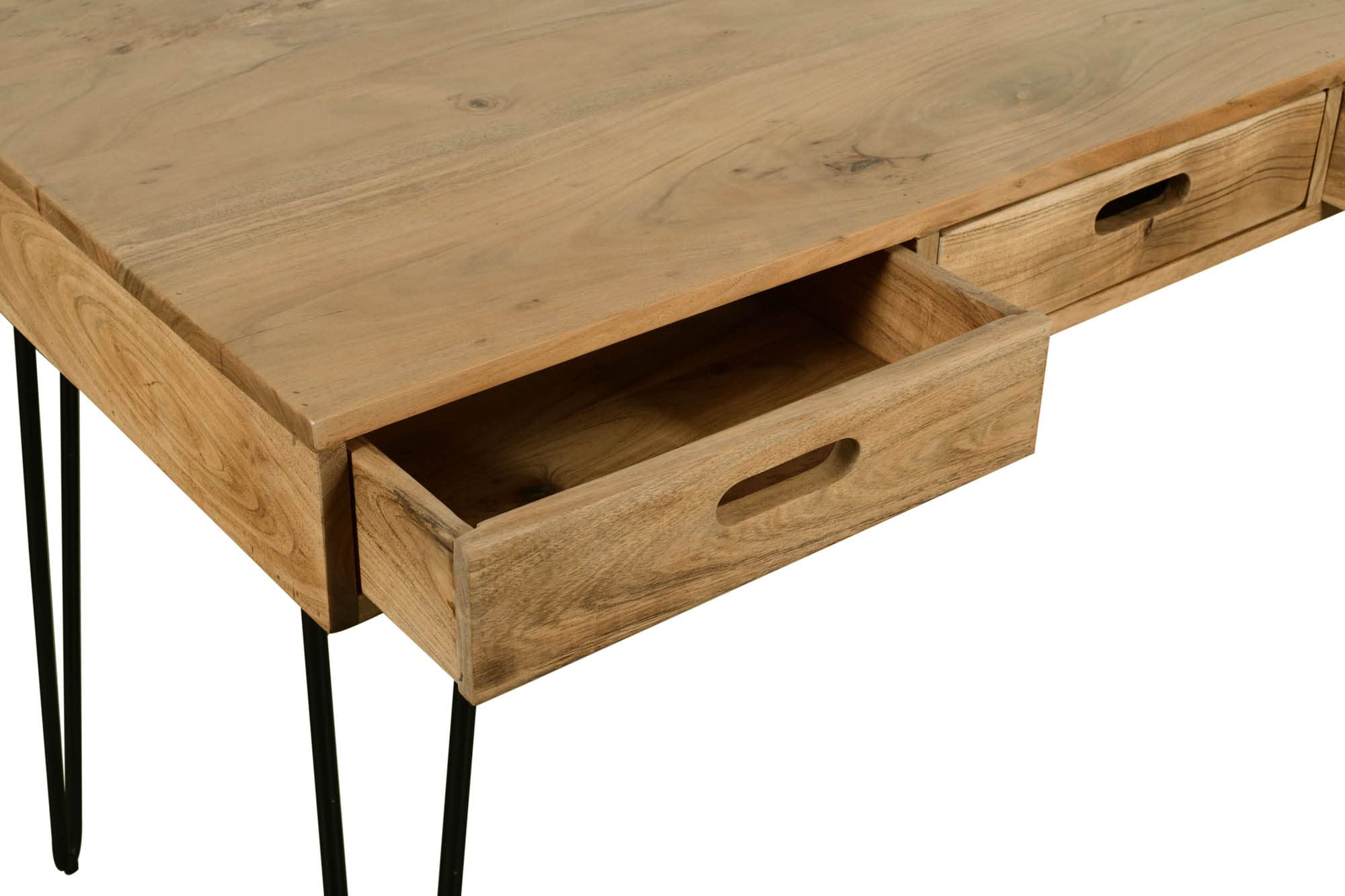 Rollins Solid Hardwood Modern Counter Dining Table with Storage - Stylish Kitchen Island & Breakfast Bar for Small Spaces, Perfect for Apartments and Open-Concept Homes