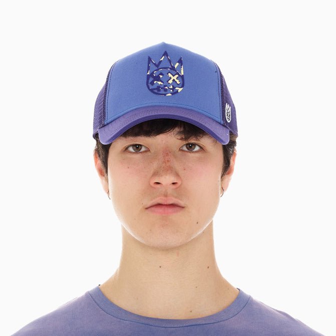 Clean Logo Mesh Back Trucker Hat with Curved Visor - Breathable Baseball Cap for Outdoor Sports, Hiking & Casual Wear