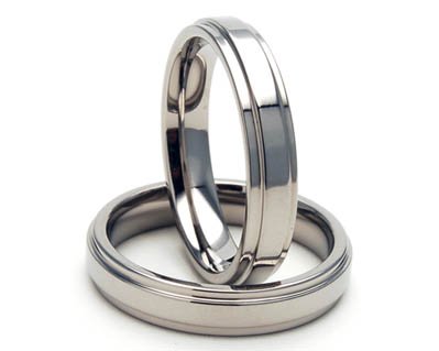 4mm Titanium Rings for Men & Women - Durable Comfort Fit Wedding Bands - Perfect for Everyday Wear, Anniversary Gifts & Couple Jewelry