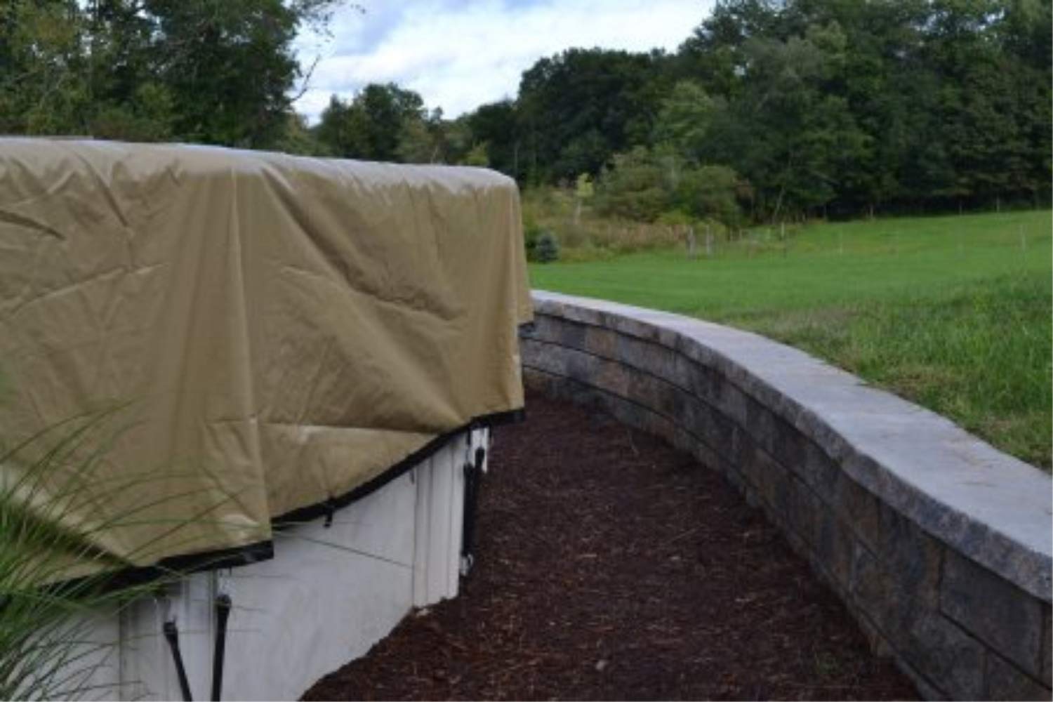 Doheny's Heavy-Duty Winter Pool Covers for Above Ground Pools | Premium Protection with Reinforced Material | Perfect for Snow, Ice & Leaf Protection During Cold Months