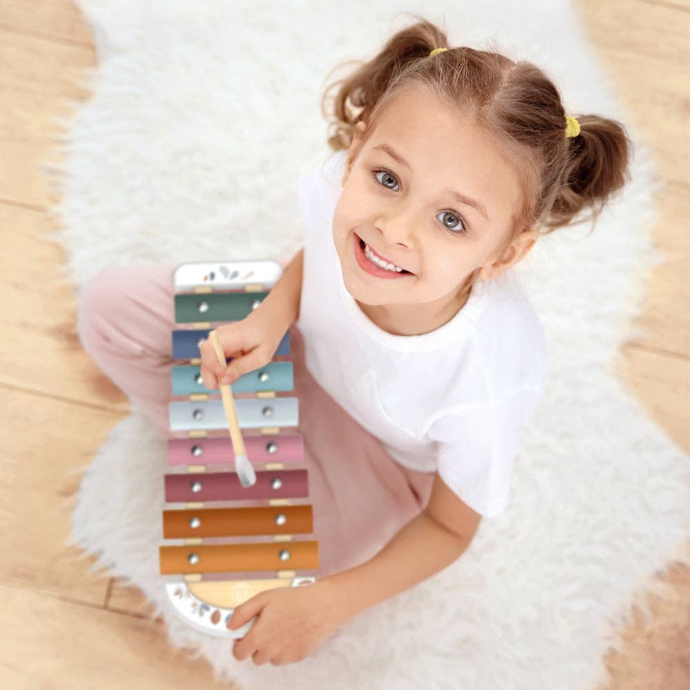 Vibrant Colorful Musical Xylophone Toy for Kids - Perfect for Early Childhood Education & Music Playtime
