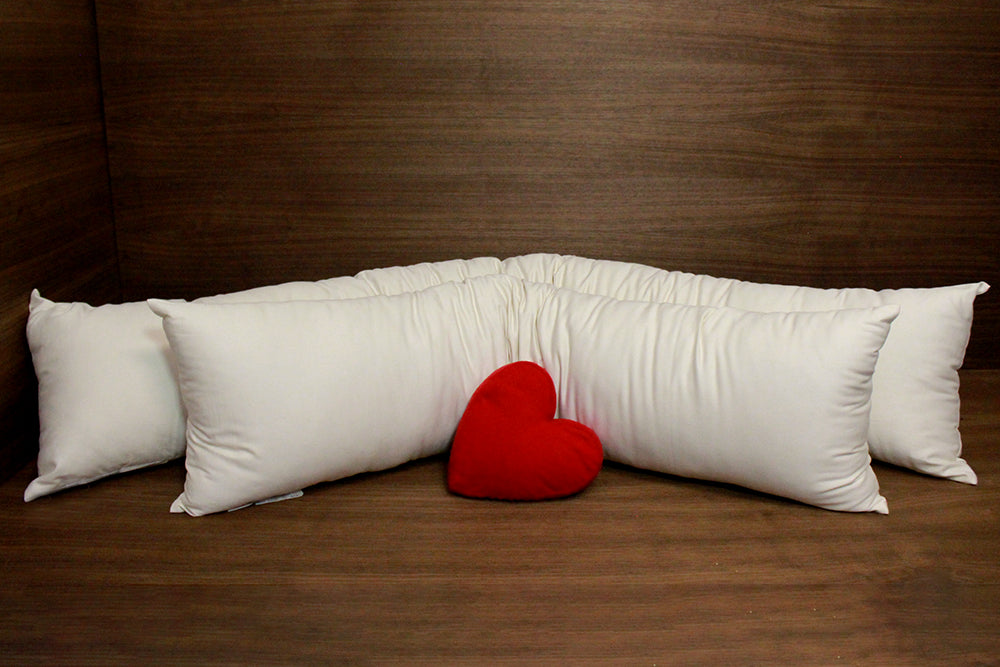 Premium Organic Body Pillow for Adults - Hypoallergenic & Eco-Friendly Support for Sleeping, Pregnancy, Back Pain Relief & Comfort