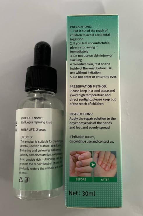 Kerassentials Extra Strength Toenail Fungus Treatment - Fast Acting Nail Repair Solution for Toenail & Fingernail Fungus, Discoloration & Damaged Nails (1oz) | Effective Nail Renewal Liquid for Athletes, Swimmers & Active Lifestyles