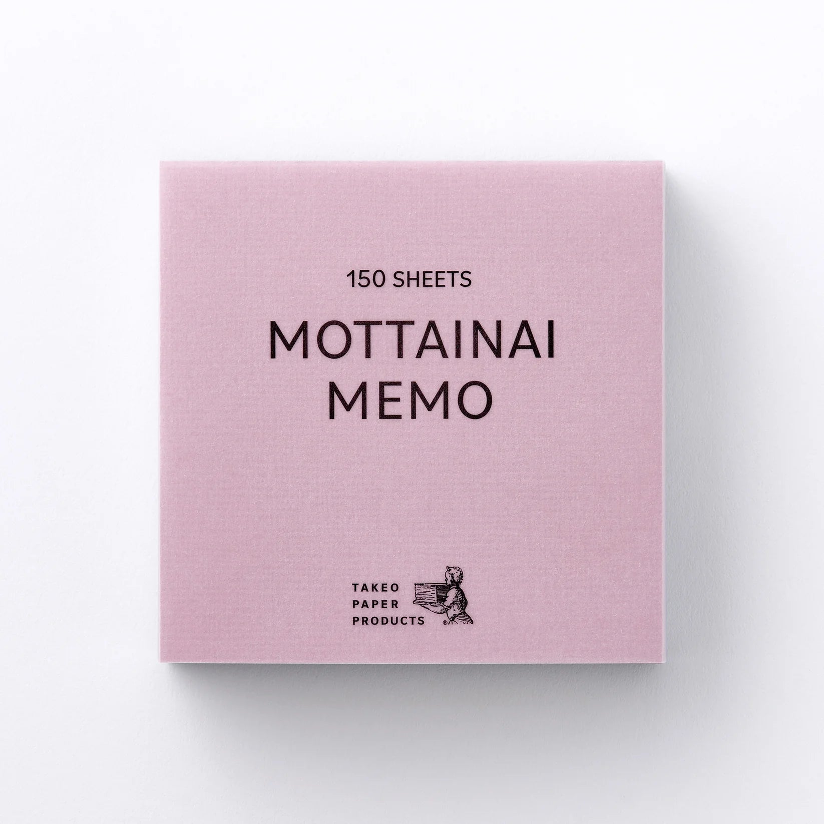 MOTTAINAI MEMO Block - Eco-Friendly Sticky Notes by TAKEO PAPER PRODUCTS - Perfect for Office, School & Home Organization