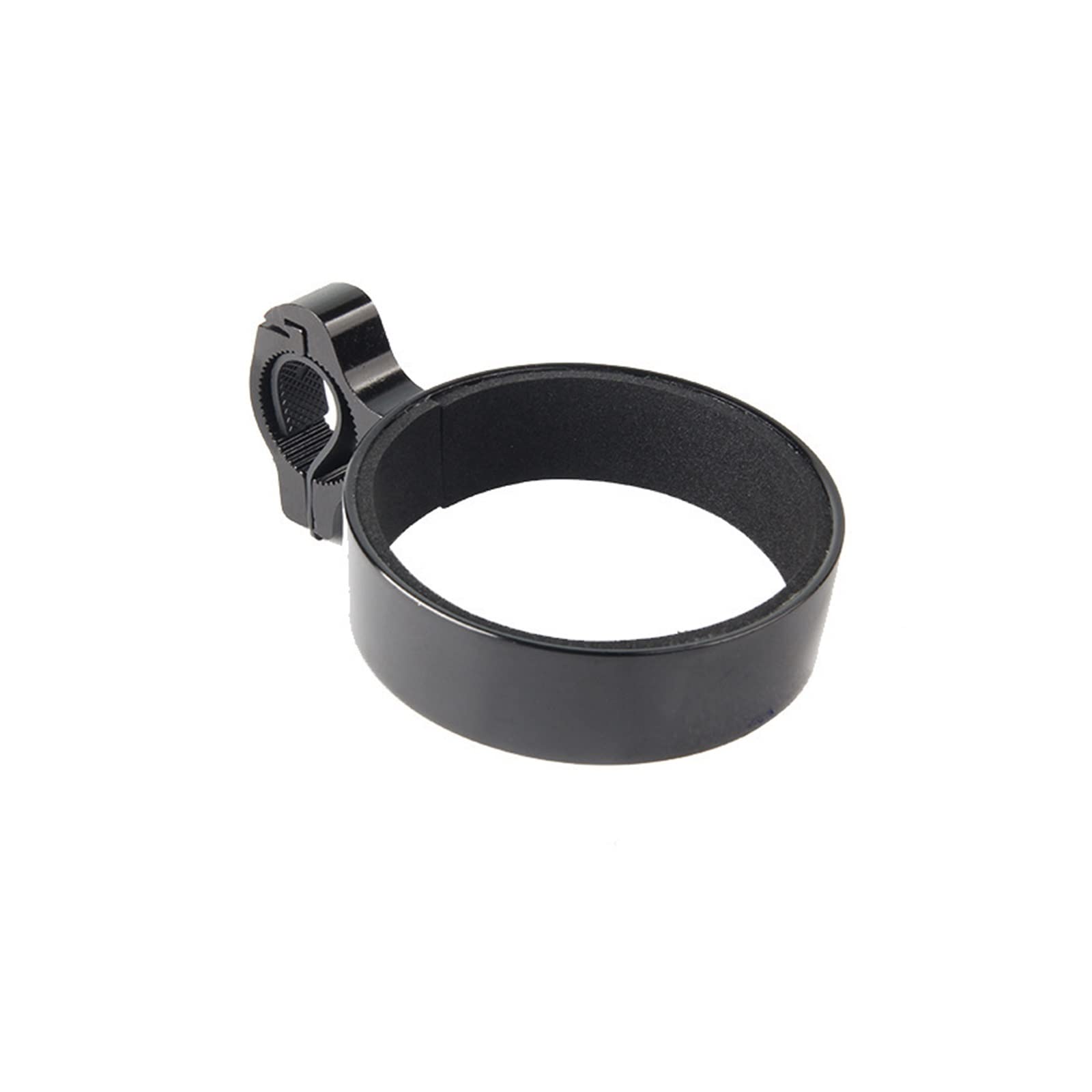 WAHI Aluminum Bike Water Bottle Cage Holder - Black Metal Bicycle Cup Mount for Coffee, Tea & Drinks - Perfect for Road Bikes, Mountain Bikes & Commuting