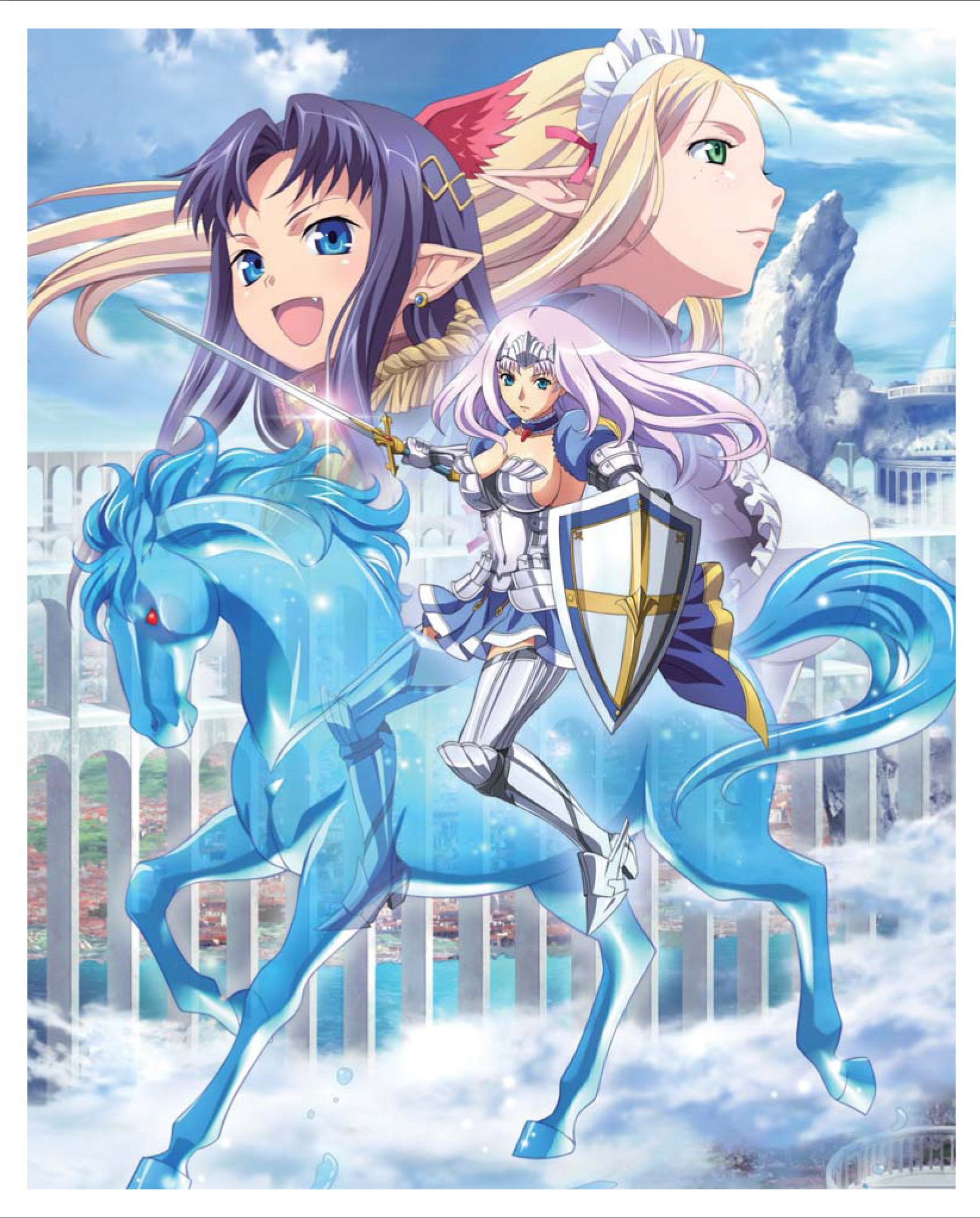 Queen of Blade Volume 1 [Blu-ray] | Anime Action Movie | Perfect for Home Theater & Anime Collector's Edition