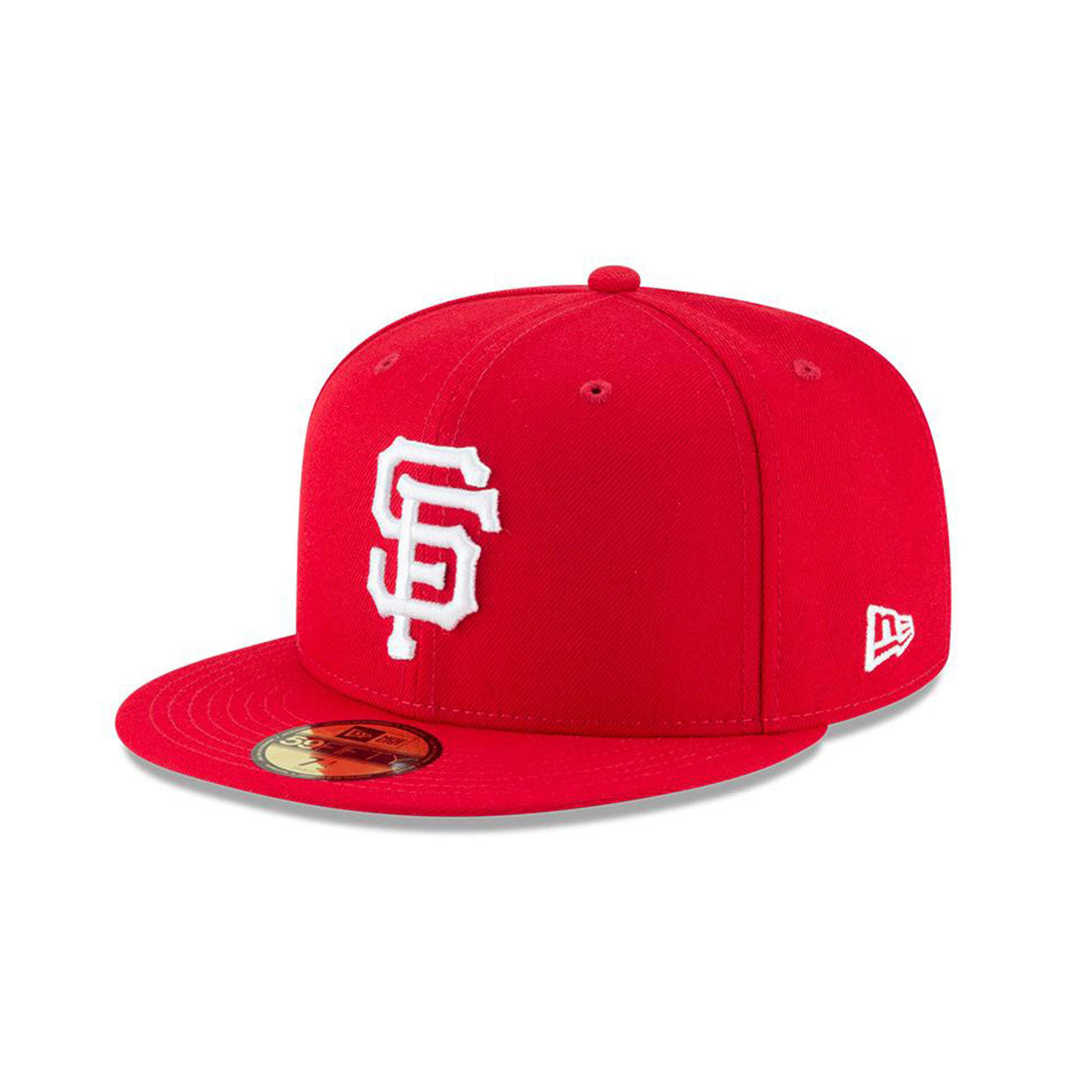 New Era 59Fifty San Francisco Giants MLB Fitted Baseball Cap - Red & White Team Colors - Adjustable Snapback Hat for Men & Women - Perfect for Games, Fan Gear & Streetwear Fashion