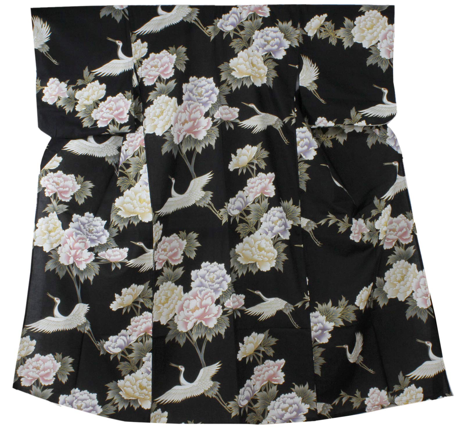 Women's Kimono Yukata Robe - Soft Cotton Sleepwear & Bathrobe (Medium 56