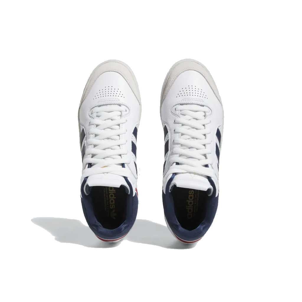 Adidas Tyshawn Men's Running Shoes - Cloud White/Collegiate Navy/Grey - Lightweight & Cushioned for Jogging, Gym Workouts & Daily Wear