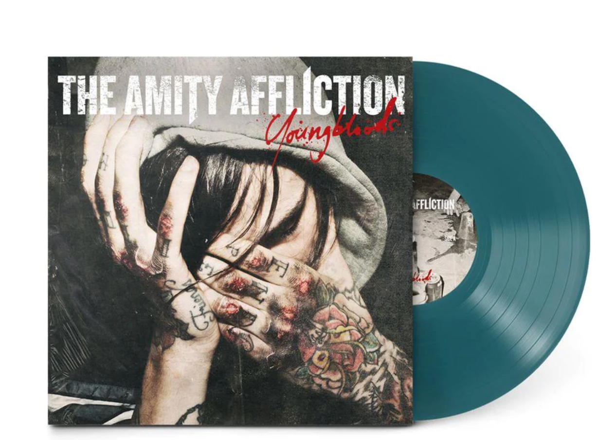 The Amity Affliction - Youngbloods Blue Vinyl Record | Limited Edition Collectible LP for Music Lovers | Perfect for Vinyl Collections & Home Listening