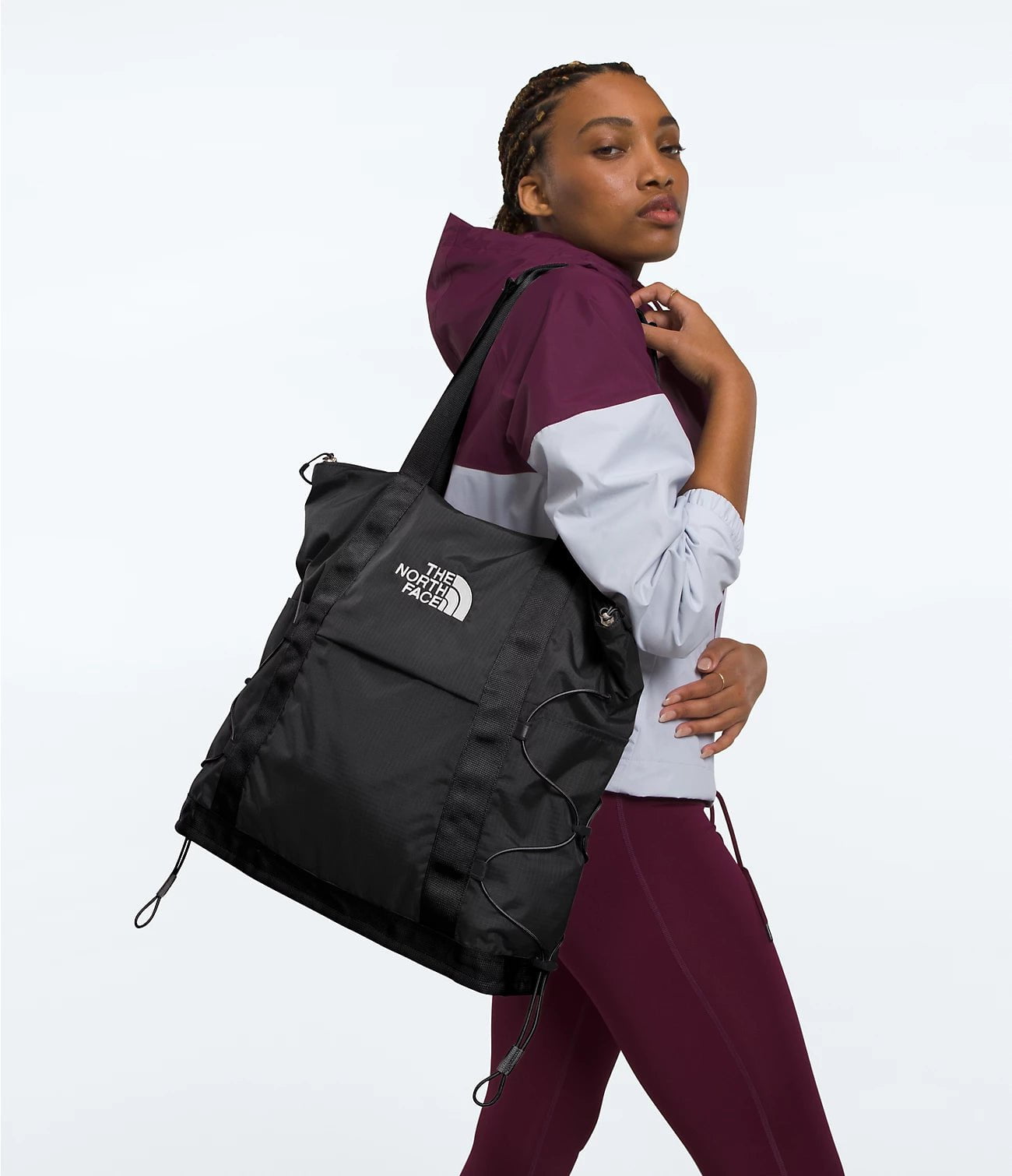 The North Face Borealis Tote Backpack - Lightweight Durable Daypack for Hiking, Travel & School - Water-Resistant Laptop Compartment & Organizer Pockets