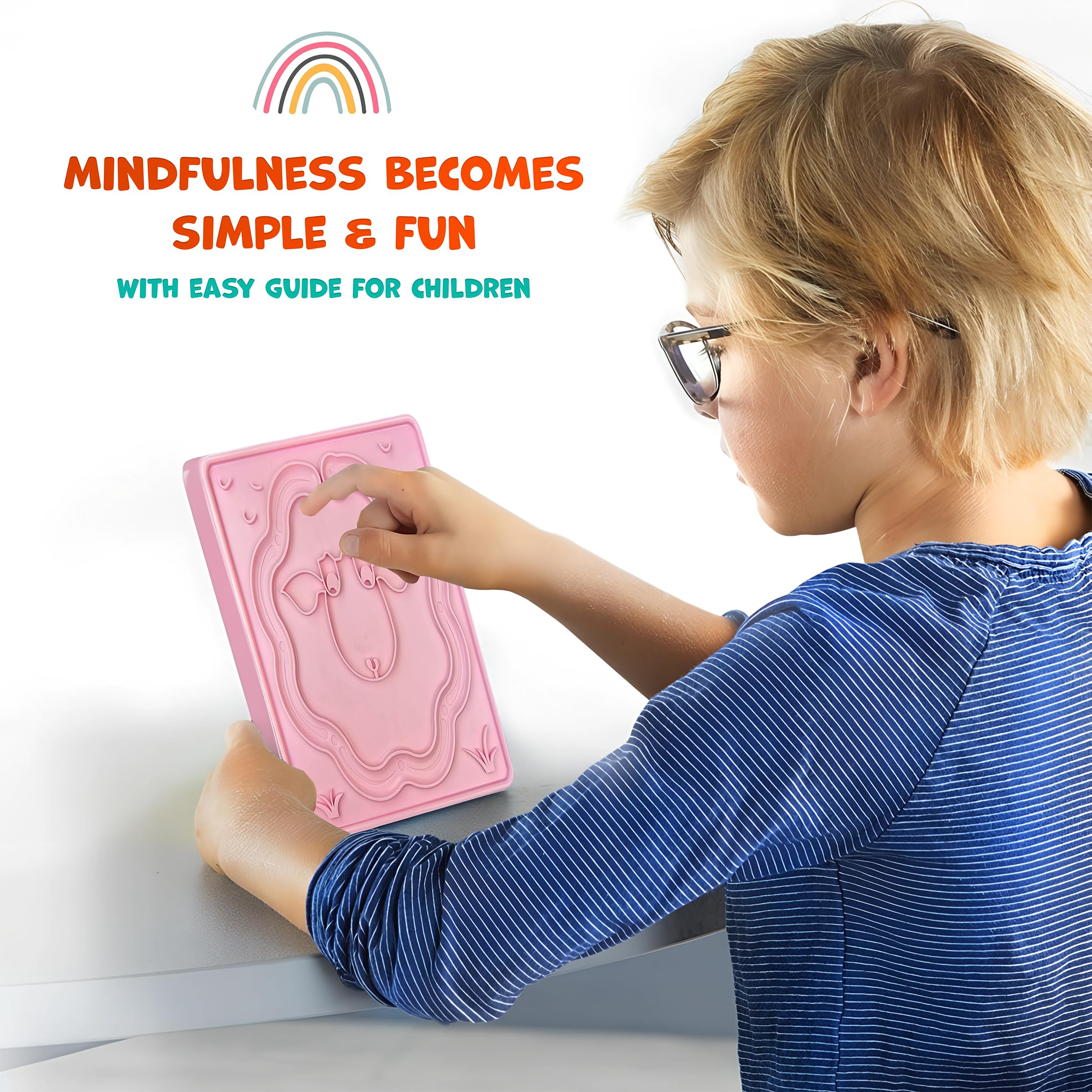 Skywin Breathing Maze Set - Sensory Toys for Kids to Learn Breathing Patterns, Anxiety Relief & Play Therapy - Perfect for Calm Down Corners, Classrooms & Home Use