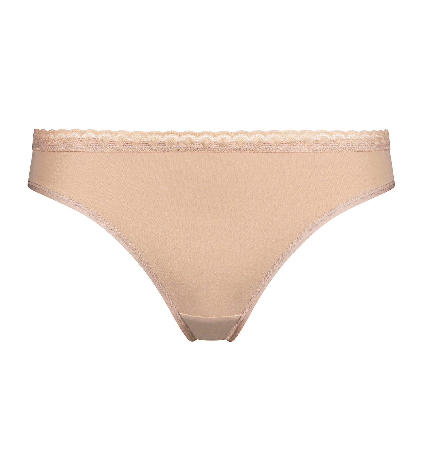 Women's Microfiber Culotte with Tulle Belt - Nude Daily Micro - Perfect for Casual Wear, Office & Special Occasions