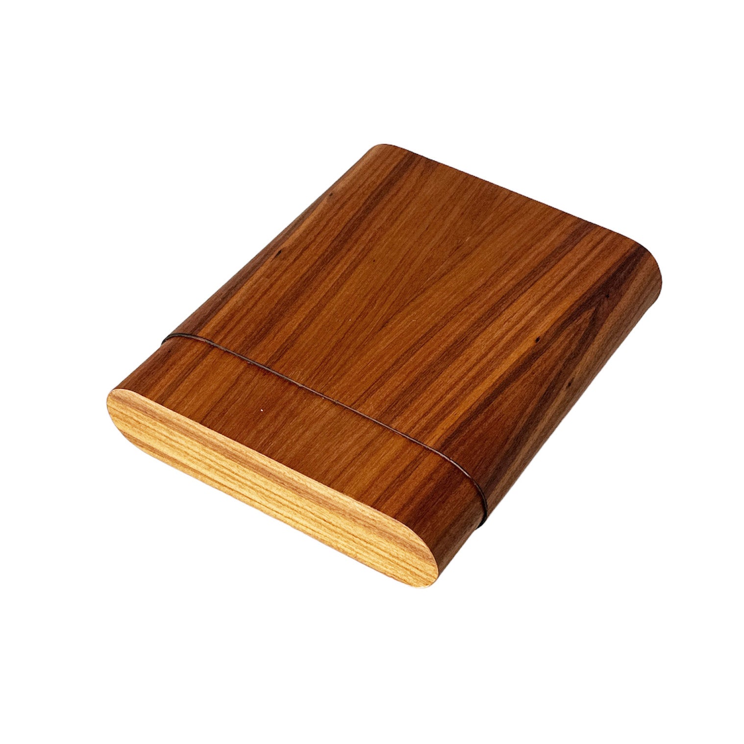 Brizard & Co Premium 5-Cigar Case in Exotic Rosewood - Perfect for Golfers & Cigar Enthusiasts - Ideal for Travel, Gifts & Luxury Storage