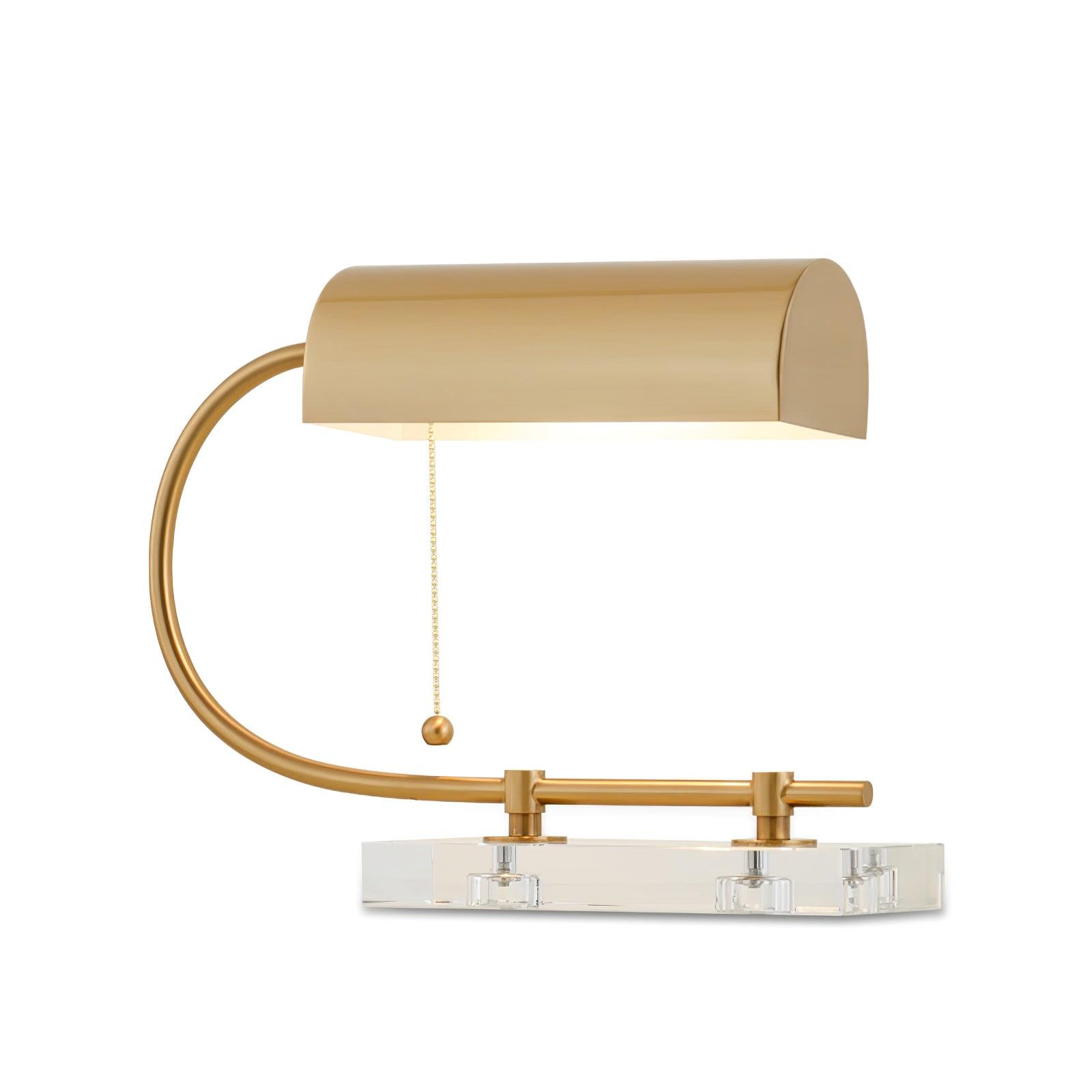 Dexter LED Desk Lamp with Adjustable Brightness - Perfect for Reading, Studying & Office Work