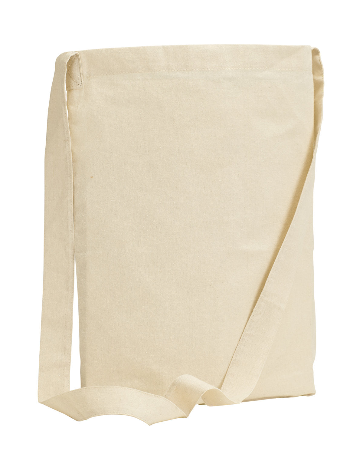 BAGedge BE056 Canvas Sling Tote Bag - Durable Crossbody Shoulder Bag for Women & Men - Perfect for Travel, Work, and Everyday Use