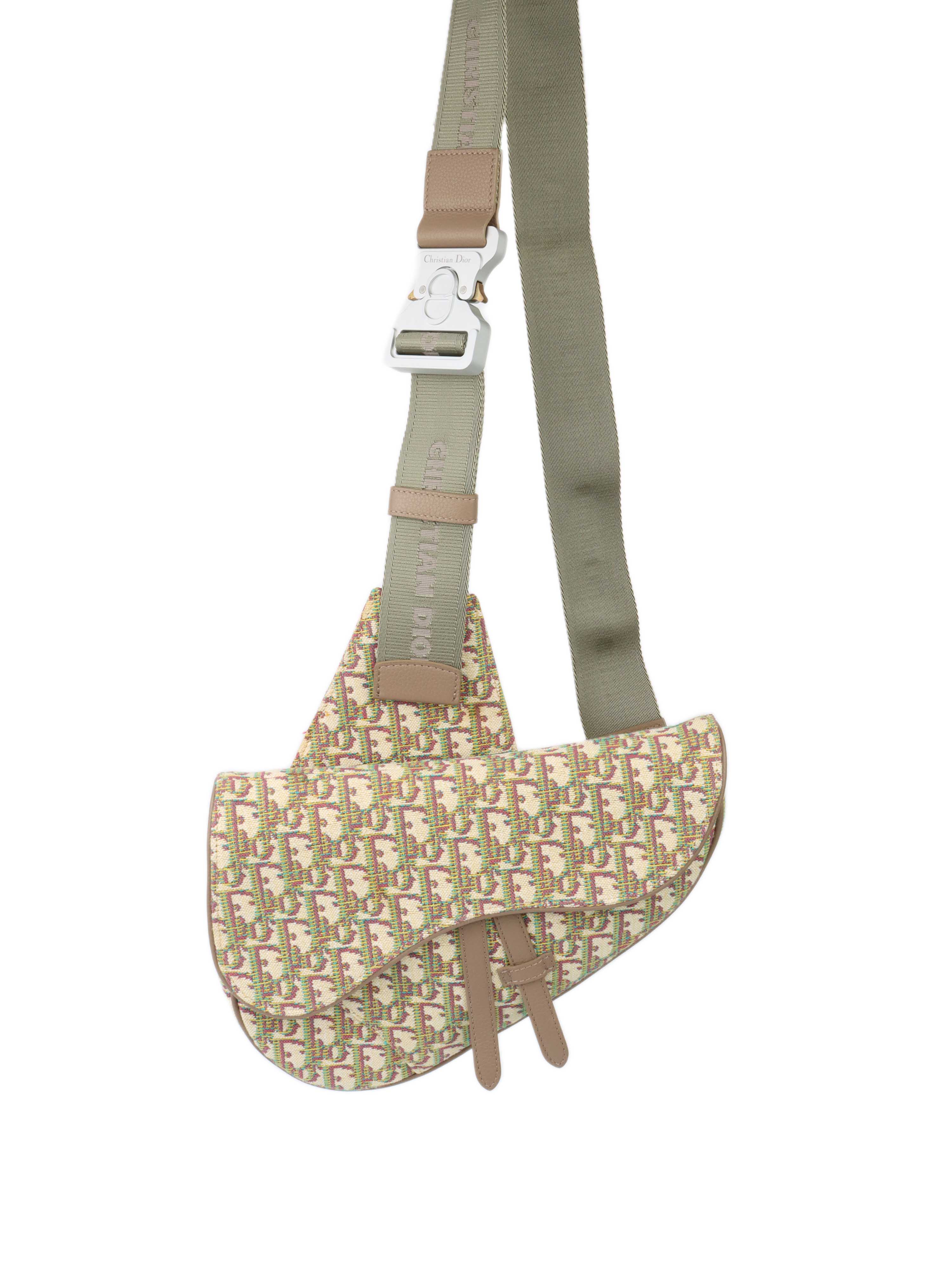 Dior Multi-Color Saddle Bag - Luxury Designer Handbag for Women | Perfect for Parties, Travel & Everyday Use