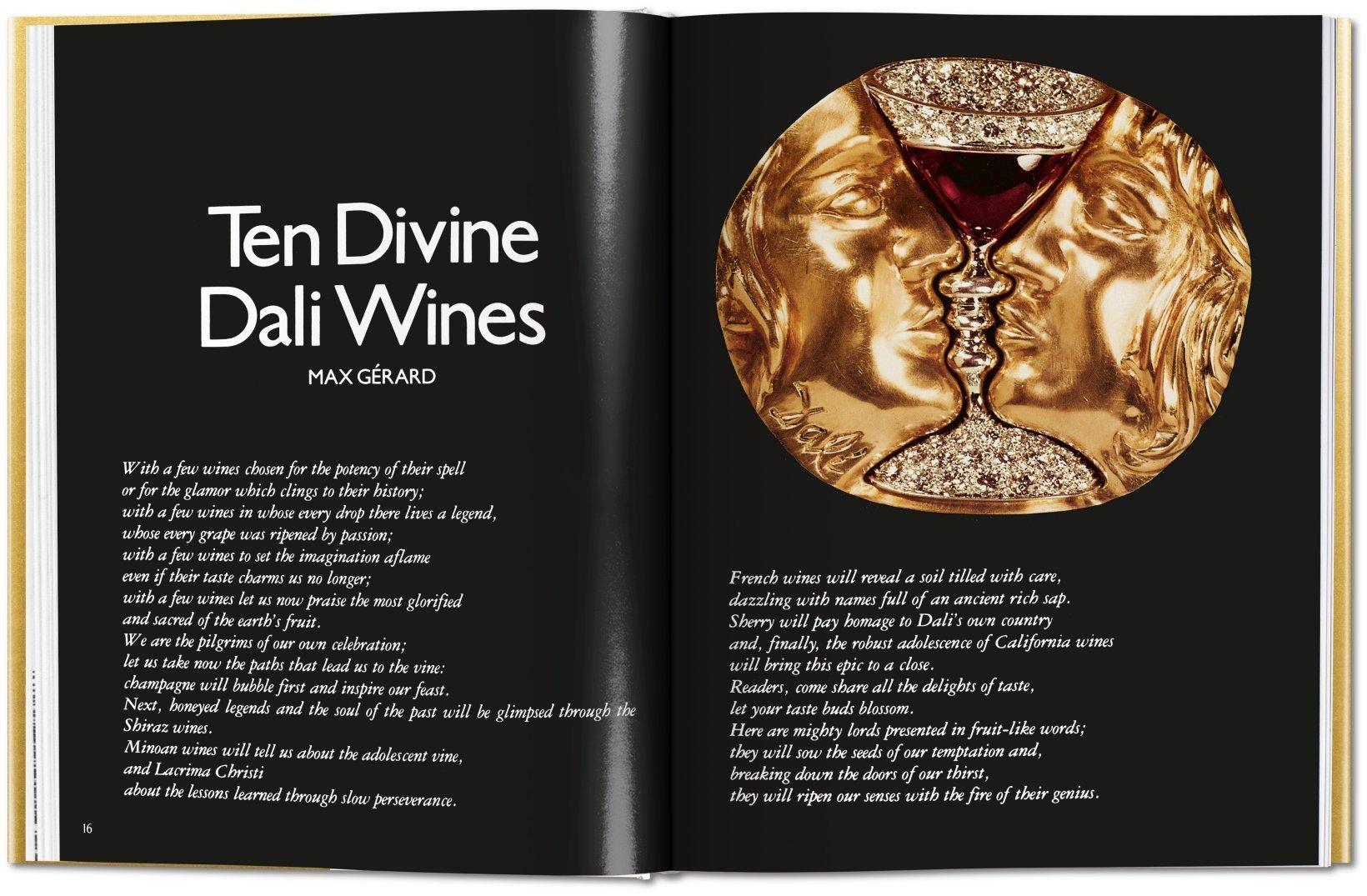 Dali The Wines of Gala - Salvador Dali Inspired Wine Book | Art & Wine Lovers Gift | Perfect for Wine Tasting Parties & Home Decor