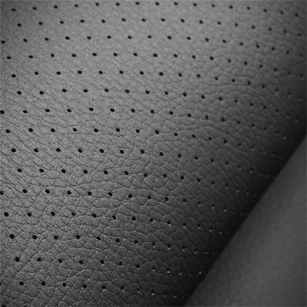 Universal Car Seat Cushion - 1PC PU Leather Rear Seat Protector with Full Wrapping Bottom, Fits 95% Vehicles (Black) | Comfortable Car Accessory for Long Drives & Road Trips