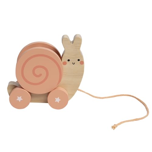 Wooden Pull Toy Snail
