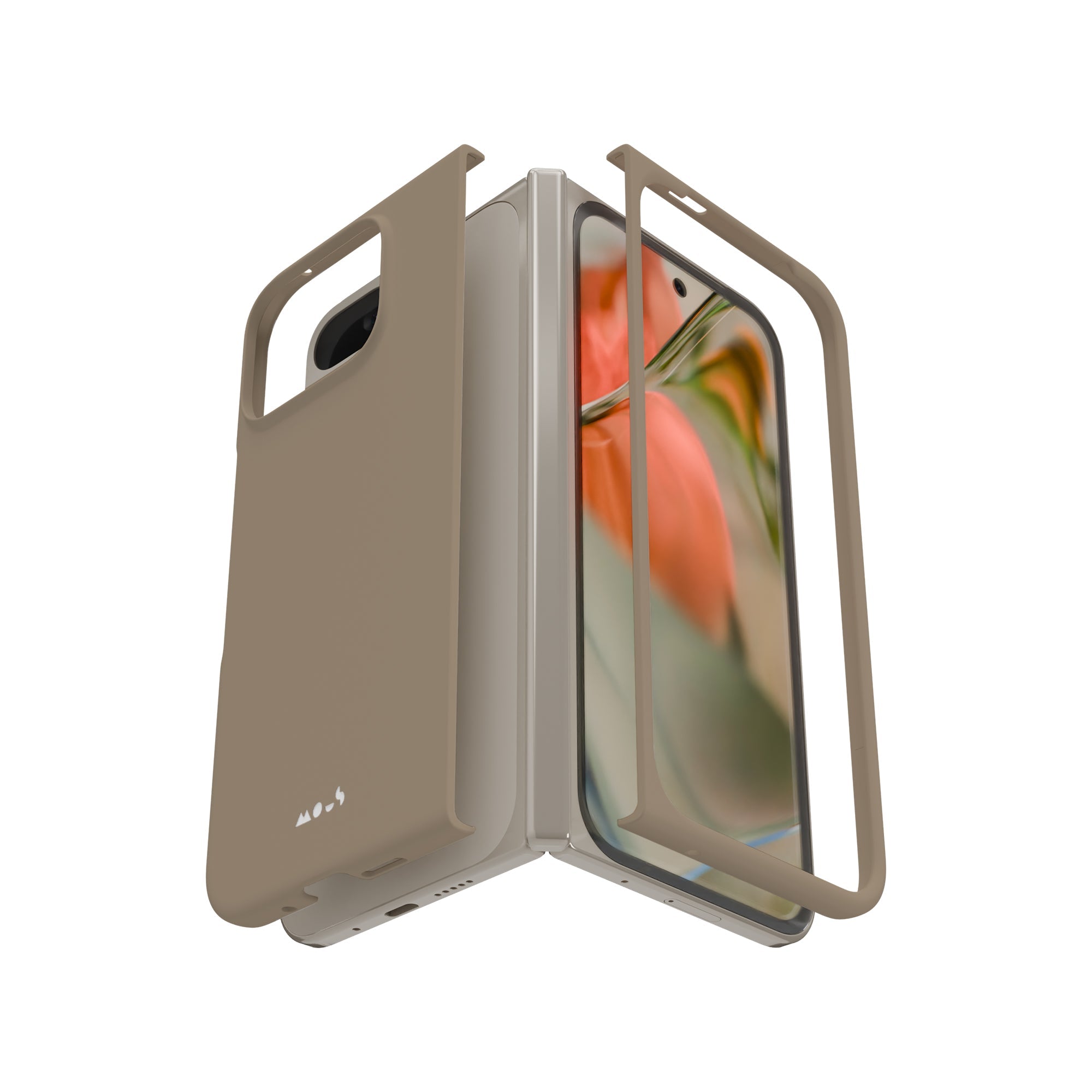Ultra Thin Warm Taupe Phone Case - Slim Protective Cover for iPhone & Android - Perfect for Everyday Use, Travel & Work