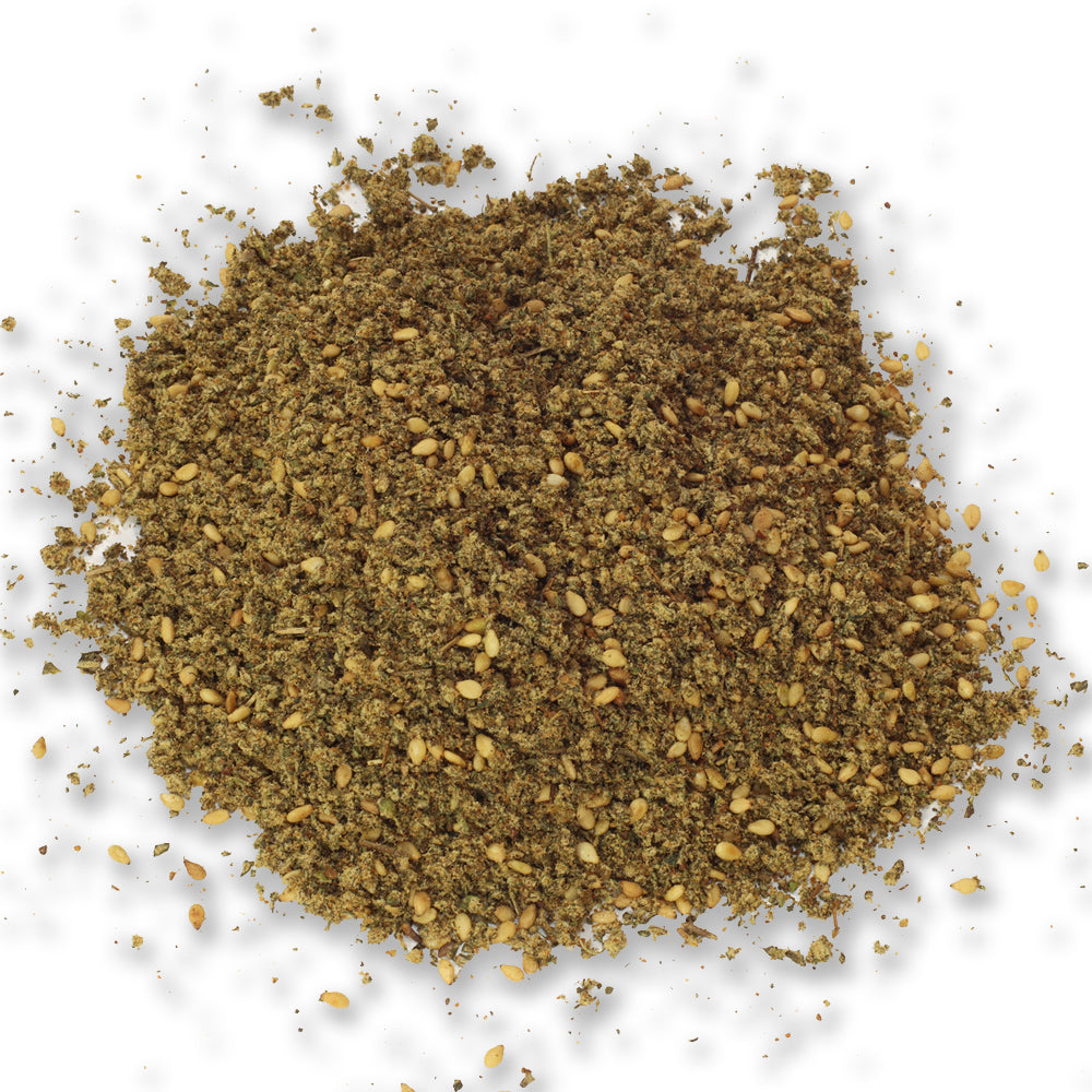 Organic Palestinian Za'atar Spice Blend - Salt-Free Middle Eastern Seasoning for Bread, Salads & Grilled Meats | Authentic Herb Mix for Mediterranean & Levantine Cuisine