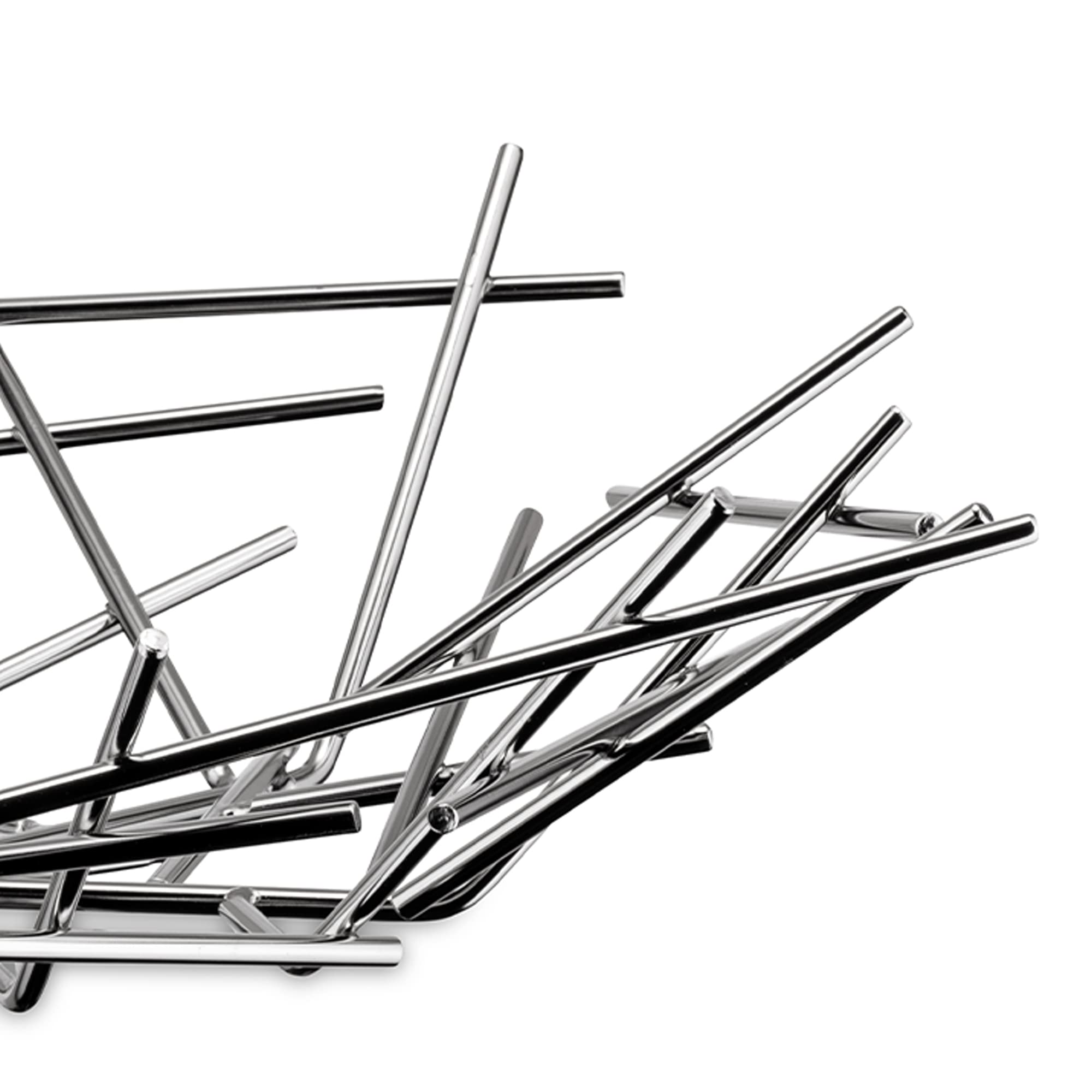 Alessi Blow Up Basket - Stylish and Durable Storage Basket for Home Organization | Perfect for Laundry, Toys, and Decorative Storage